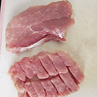 尖椒溜肉段的做法图解1