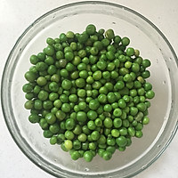 青豆炒火腿的做法图解4