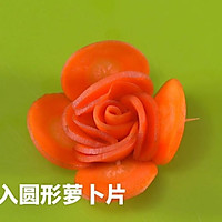 可以吃的花束沙拉，送给吃货的玫瑰花～的做法图解3