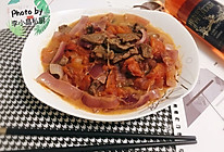 西红柿洋葱焖牛肉的做法