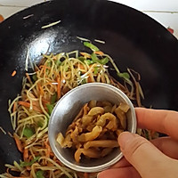 榨菜炒三丝——乌江榨菜的做法图解5