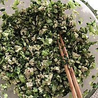 青菜猪肉馅饼的做法图解3