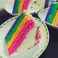 彩虹蛋糕的做法图解14