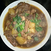 排骨鸡胗压土豆