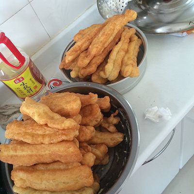 自制牛奶鸡蛋油条