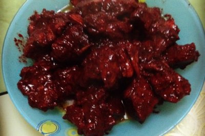 红糟排骨