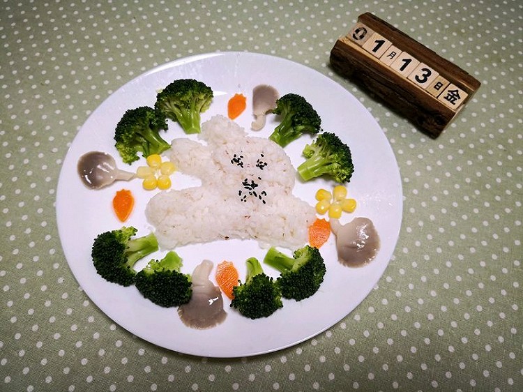 小白兔儿童餐的做法