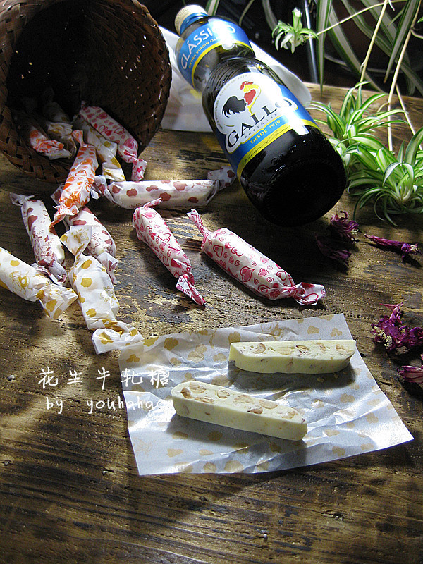 橄露Gallo经典特级初榨橄榄油试用之花生牛轧糖