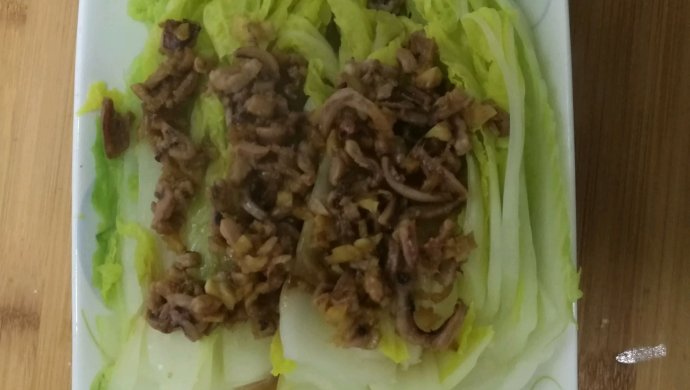 浇汁娃娃菜