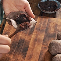 黑全麦红豆饼的做法图解7