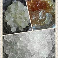 雪燕皂米桃胶羹的做法图解2