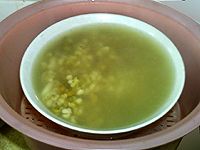 薏米绿豆百合粥的做法图解8