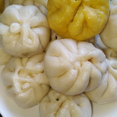 虾皮青菜包子
