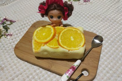 橙香蒸蛋糕