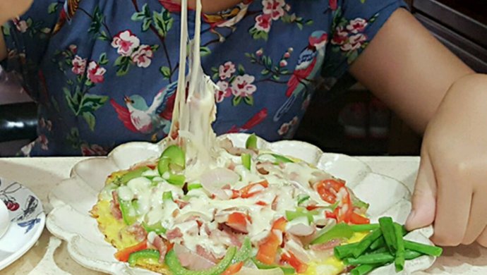 【蔓德拉的厨房】懒人版披萨