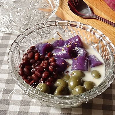 紫薯芋圆-夏天怎么可以没有这道甜品?