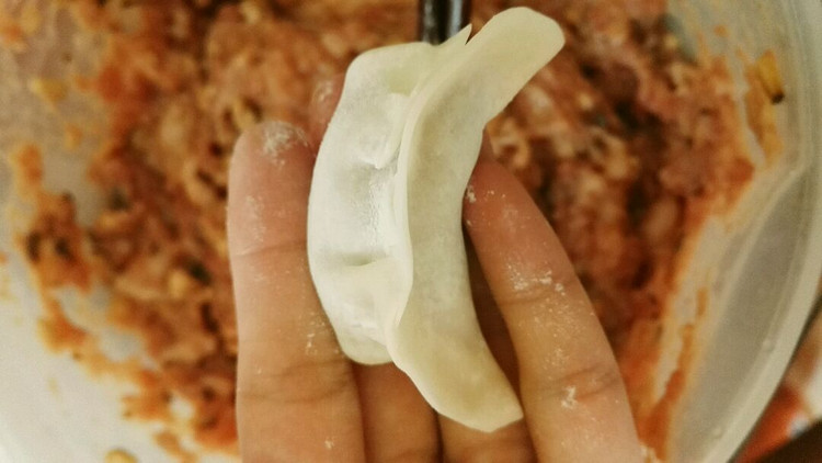 香菇肉饺的做法