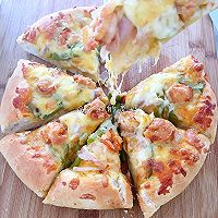 鲜虾披萨#太太乐鲜鸡汁西式#的做法图解20