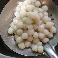 清凉消暑——牛奶蜜豆小丸子的做法图解6