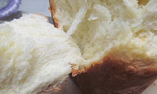 面包机做全蛋牛奶土司的做法