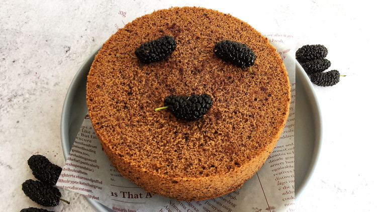 桑葚戚风蛋糕的做法