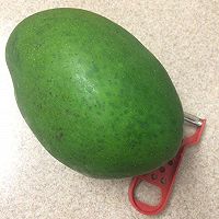 青芒果鲜虾沙拉#我买新鲜味#的做法图解1