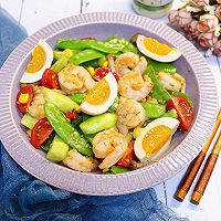 #带着美食出去浪#虾仁时蔬大拌菜的做法图解10