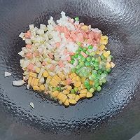 蛋炒饭的做法图解2
