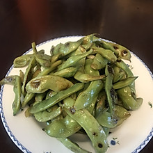 干煸应季油豆角