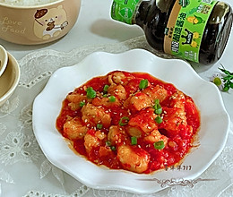 宝宝辅食/番茄鳕鱼块的做法