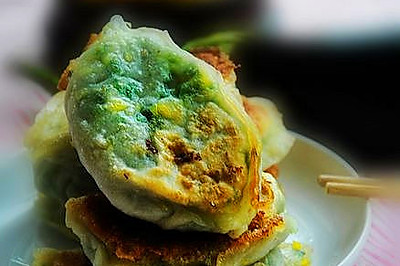 韭菜鸡蛋哈饼