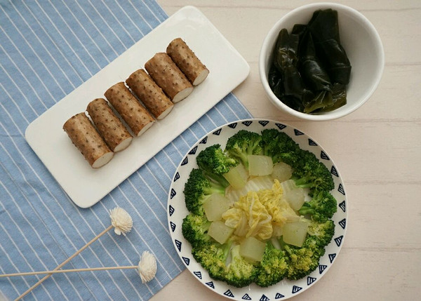【减肥餐】水煮菜+山药