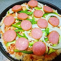 米饭披萨的做法图解5