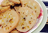 桂花黑糖糯米藕的做法