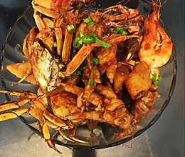 肉蟹煲的做法
