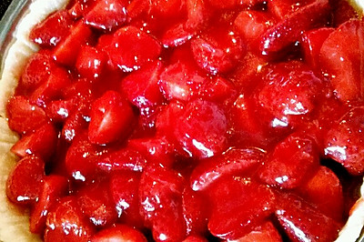 草莓派(不用叠小被子的派皮)