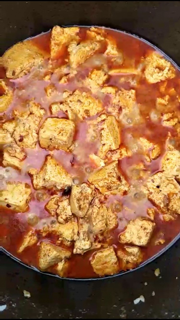 电饭锅版麻辣香锅豆腐的做法