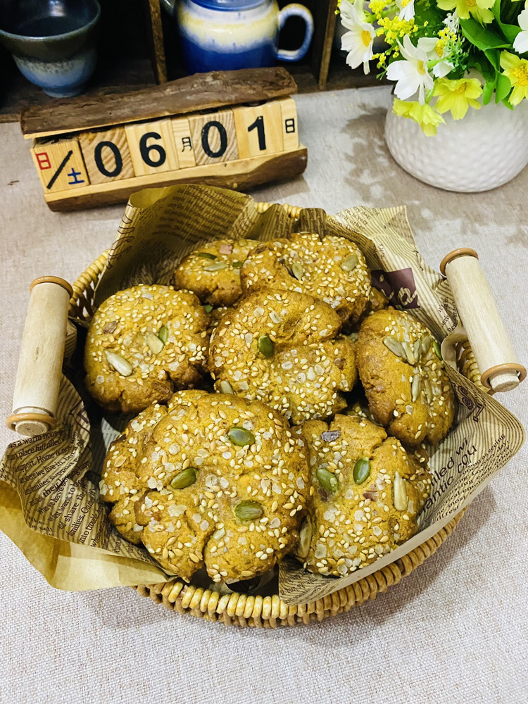 杂粮桃酥—营养均衡，口感丰富！的做法
