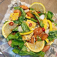 低卡营养沙拉【酸辣凉拌荷包蛋】，好吃不胖丰富餐桌味！的做法图解6