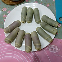 绿茶紫薯酥的做法图解4