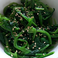 凉拌菠菜的做法图解1