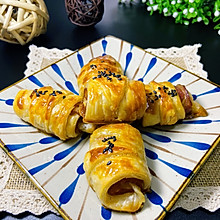 手抓饼脆皮培根卷