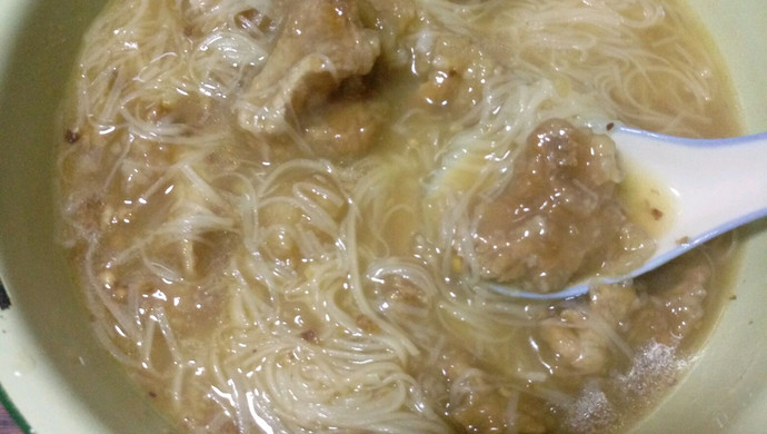 肉羹面线