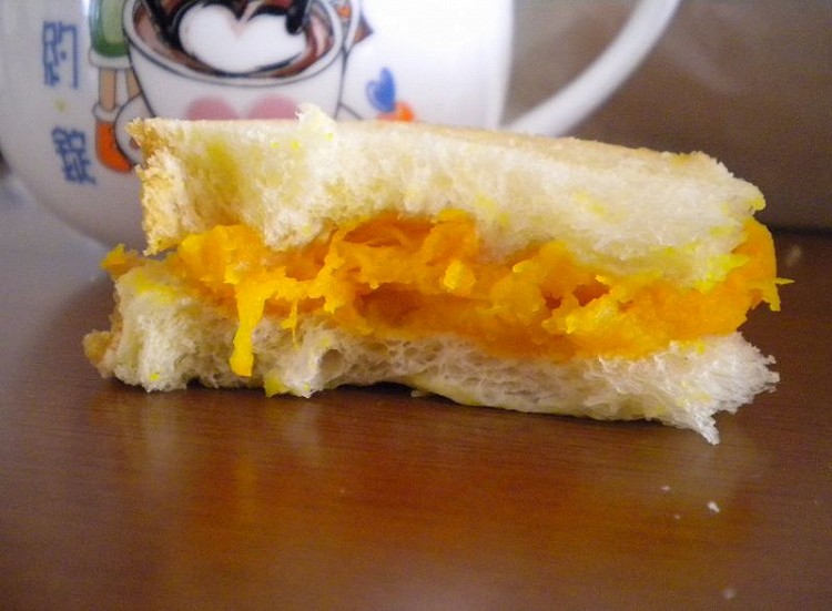 懒人早餐 南瓜三明治的做法