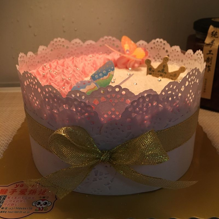 「蝶梦」蛋糕 生日蛋糕的做法