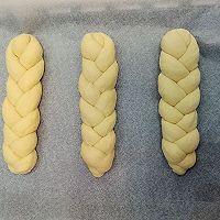 葱香芝士辫子面包的做法图解8