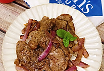 #做出牛肉的分寸感#黑椒澳洲谷饲板腱薄切牛排的做法