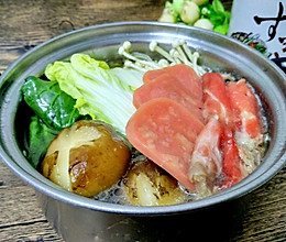 暖冬日式料理～寿喜锅的做法