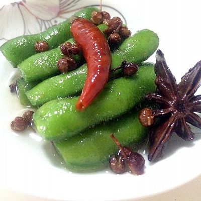水煮毛豆