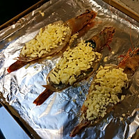#憋在家里吃什么#芝士焗大虾的做法图解3